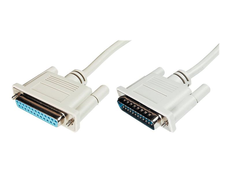DIGITUS Datatransf. Verlngerung DSub25 St/Bu Seriell/Parallel