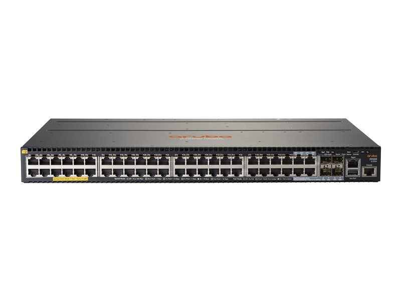 HPE Aruba 2930M 48G POE+ 1-Slot - Switch - L3 - Managed - 44 x 10/100/1000 (PoE+) + 4 x combo Gigabit SFP - rack-mountable - PoE+ (1440 W)