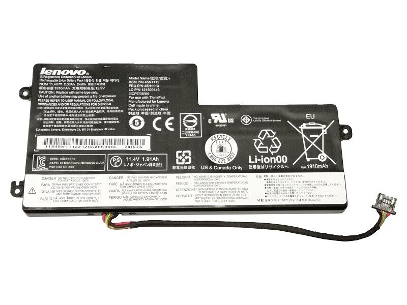 BTI 24Wh 3 cell SB10K97602 compatible battery for LENOVO 01HY577 SM20M85956 THINKPAD X270 THINKPAD X260 THINKPAD X250 THINKPAD X240S THINKPAD X240