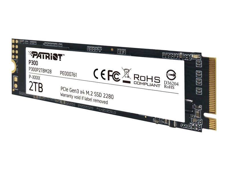 Patriot Memory P300 M.2 2000 GB PCI Express 3.0  NVMe