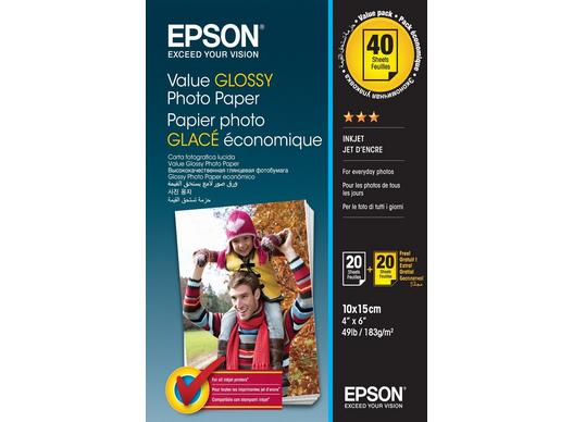 C13S400044 EPSON Fotopapier (2) 10x15cm
