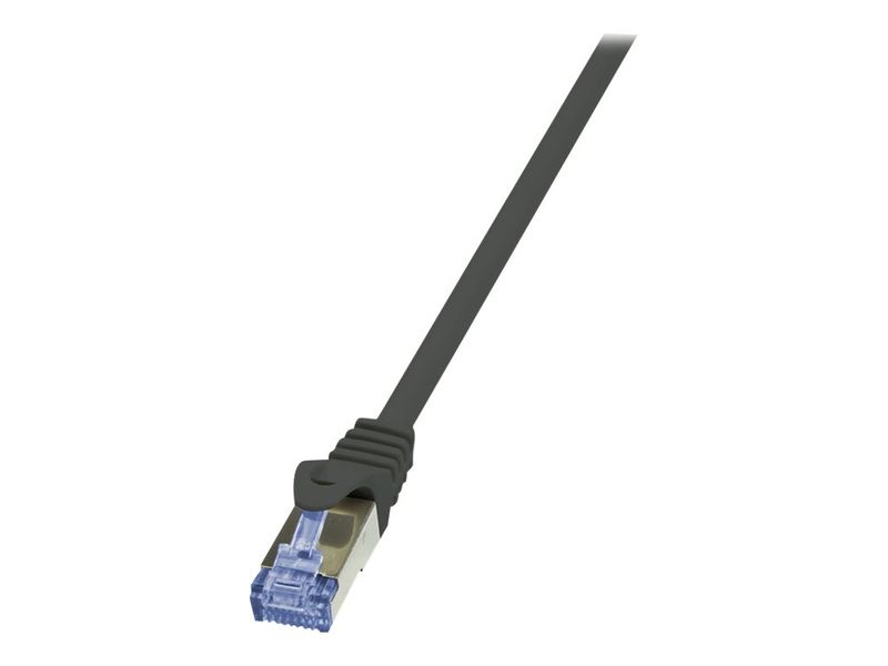 Patch Cable with Cat.7 black 1,0m