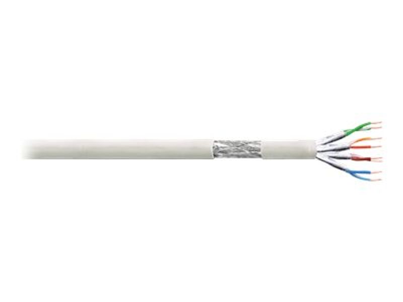 LAN Patchkabel S/FTP Cat.6 Cu PVC grau 305m