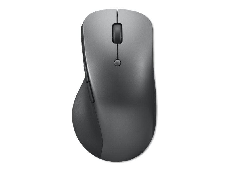 Lenovo Professional - Mouse - ergonomic - blue optical - 6 buttons - wireless - Bluetooth 5.1 - storm grey
