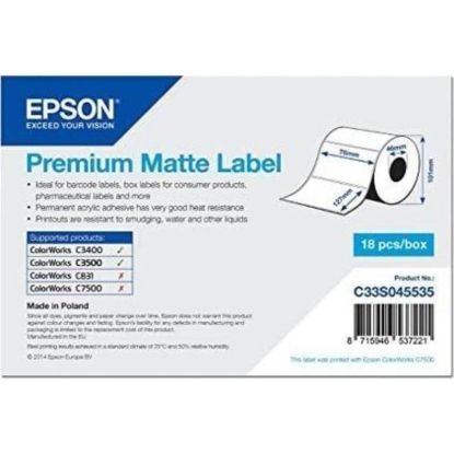 PREMIUM MATTE LABEL-DIE-CU