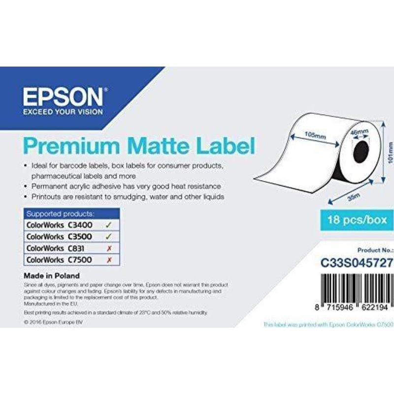 PREMIUM MATTE LABEL