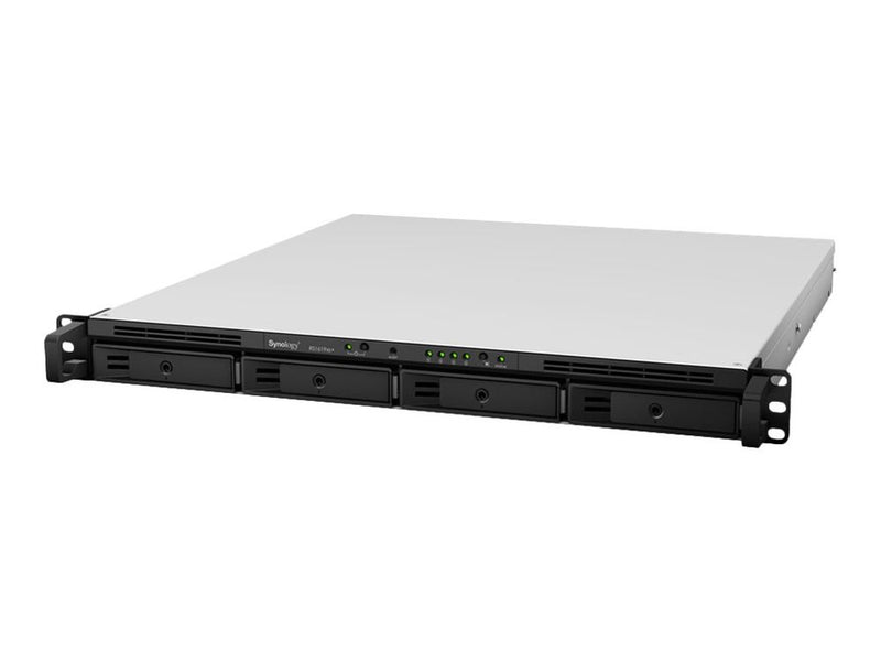 Synology RackStation RS1619xs+ - NAS server - 4 bays - rack-mountable - SATA 6Gb/s - RAID 0, 1, 5, 6, 10, JBOD, RAID F1 - RAM 8 GB - Gigabit Ethernet