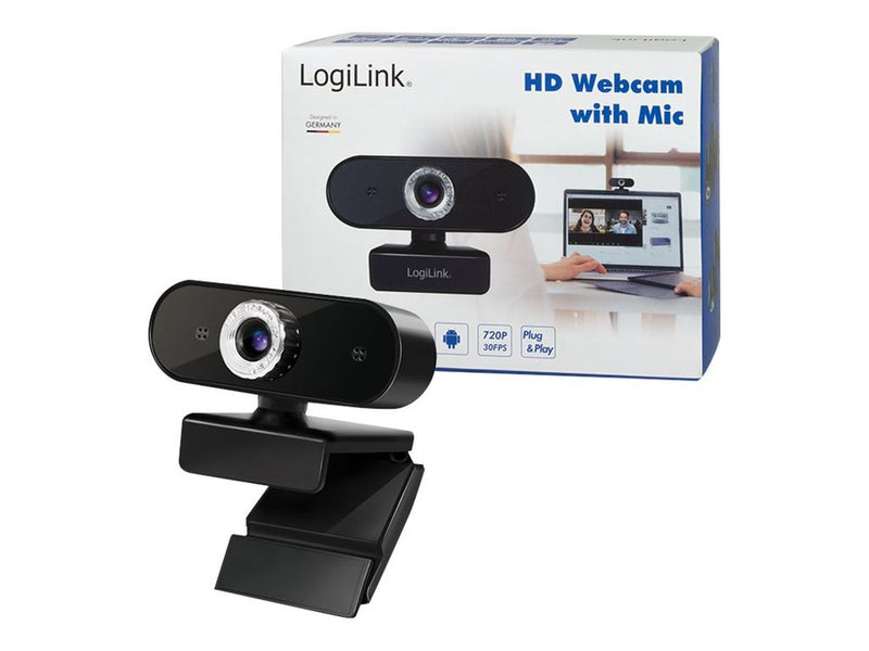 LogiLink HD USB with Microphone 1280x720