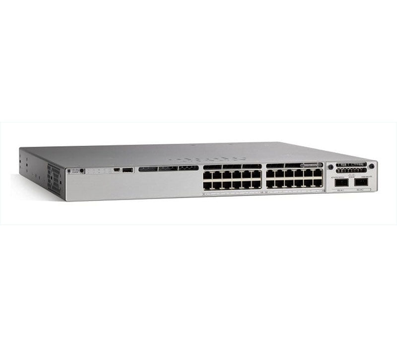 Cisco Catalyst 9300 - Network Essentials - switch - L3 - Managed - 24 x Gigabit SFP - rack-mountable