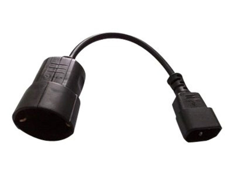 EATON Adapter 10A IEC320 C14 auf SCHUKO Buchse
