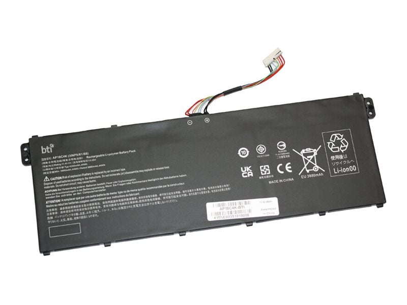 AP18C4K compatible 48Wh 3-cell battery for Acer Aspire