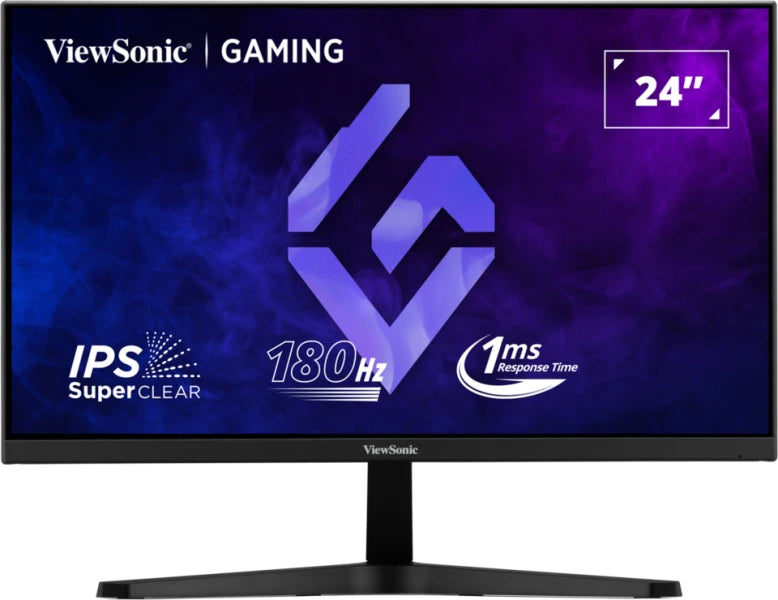 ViewSonic VX24G1-HD - Écran LED - 24" (23.8" visible) - 1920 x 1080 Full HD (1080p) - IPS - 300 cd/m² - 1000:1 - 1 ms - 2xHDMI, DisplayPort
