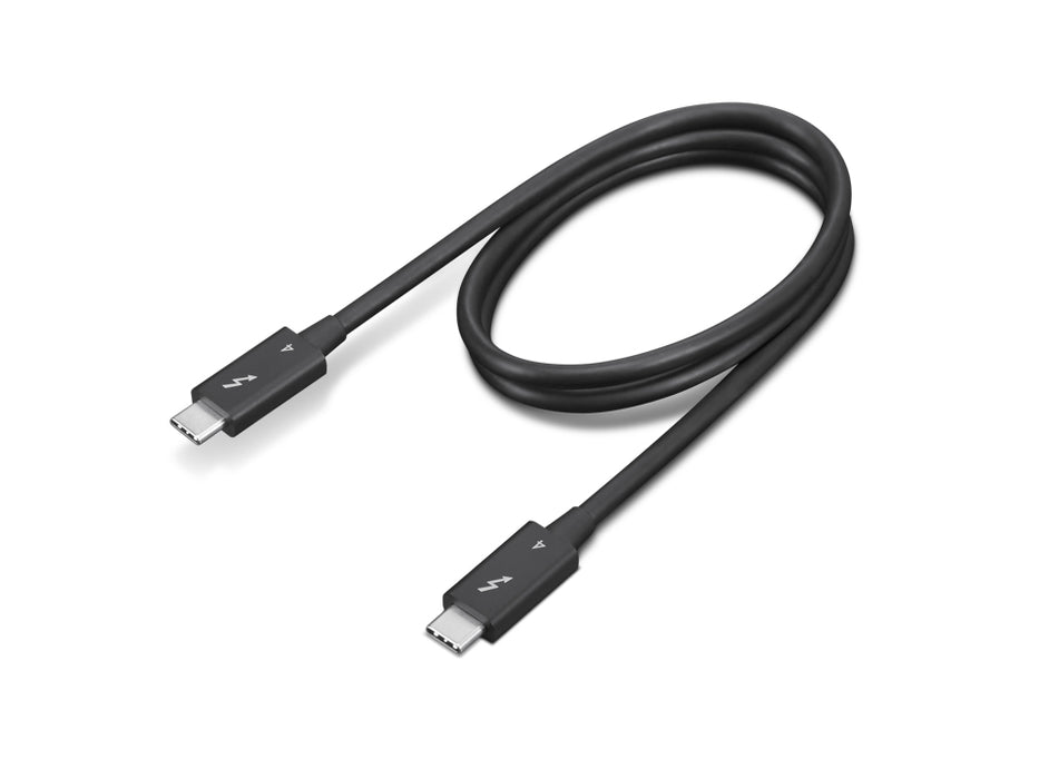 Lenovo - Thunderbolt cable - 24 pin USB-C (M) to 24 pin USB-C (M) - Thunderbolt 4 - 70 cm - 8K60Hz support, 4K60Hz support - black