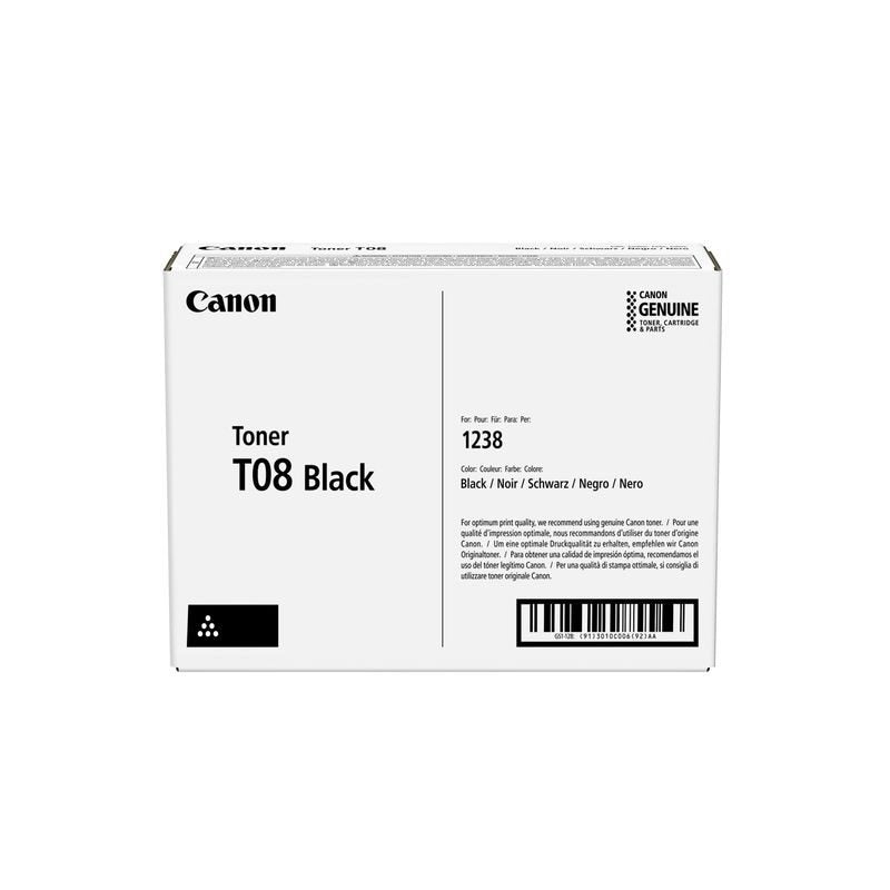 Canon Toner T08 3010C006 Schwarz bis zu 11.000 Seiten