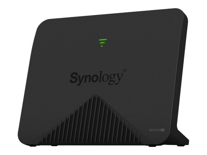 Synology MR2200AC wireless router Gigabit Ethernet Dual-band (2.4 GHz / 5 GHz) Black