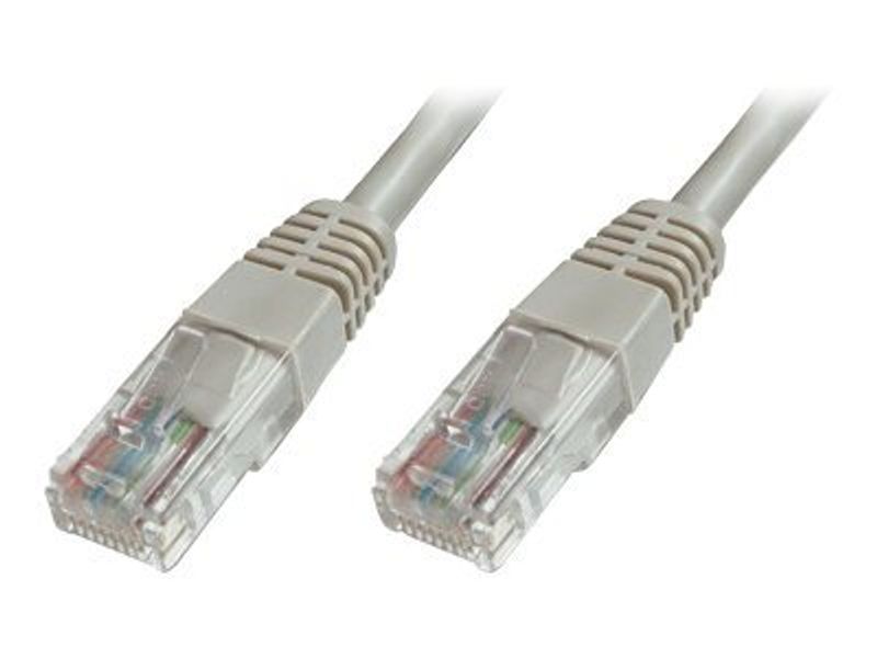 DIGITUS Patchkabel Cat5e U/UTP 2xRJ45 3,0m CCA grau Hebels. Polybeutel