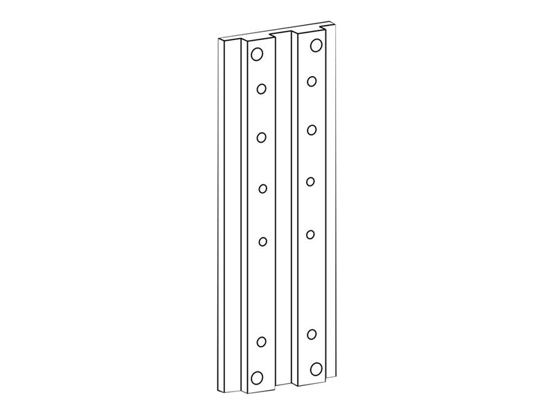 Ergotron - Track mounting kit - for ARMS 100 series, 200 series, 300 series, 400 series
