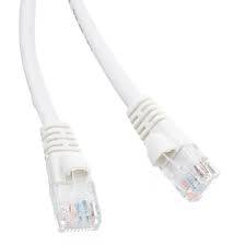 0.5M WHITE RJ45 CAT5E UTP