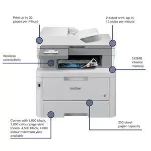 MFC-L8340CDW LASER AIO/MFP LED