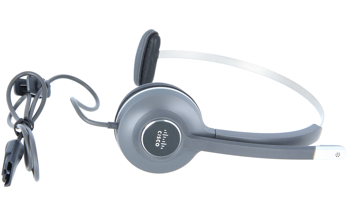 Cisco 531 Wired Single - Headset - on-ear - wired - for IP Phone 68XX, 78XX, 88XX, Unified IP Phone 79XX