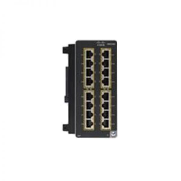 Cisco Catalyst - Expansion module - Gigabit Ethernet x 16 - for Catalyst IE3300 Rugged Series