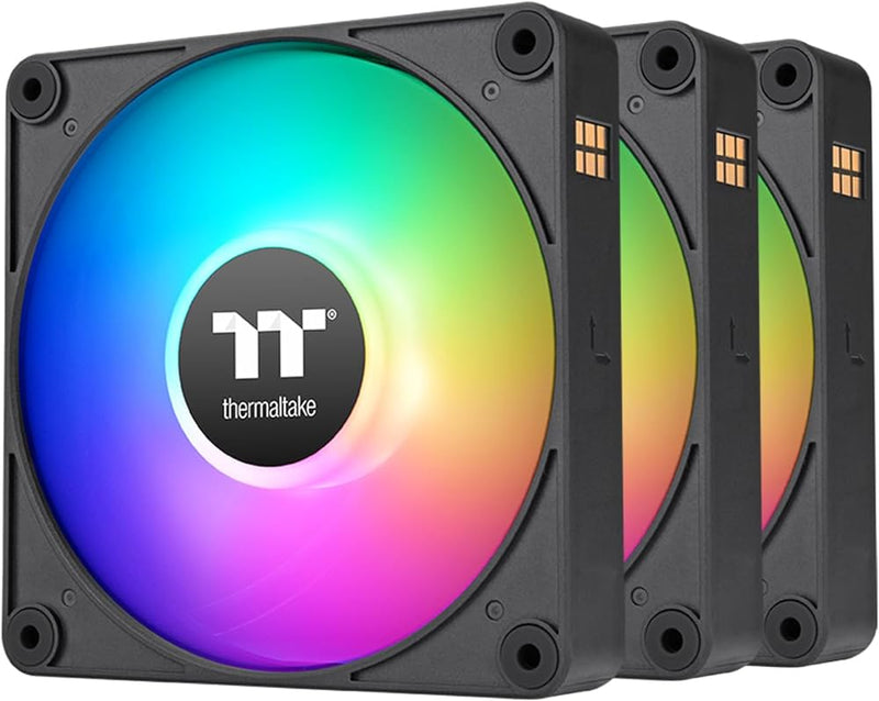 120mm Thermaltake CT120 EX ARGB Sync PC Cooling Fan 3 Pack