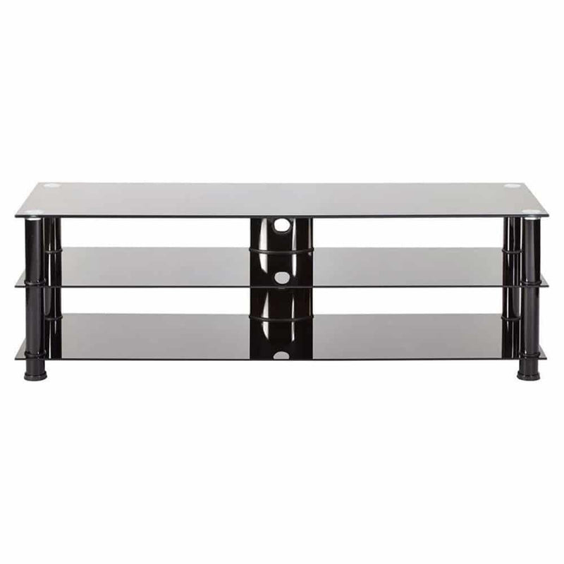 Vogel's UP MS3085 - Stand - for LCD TV - steel, tempered glass - black - screen size: 32"-65" - desktop