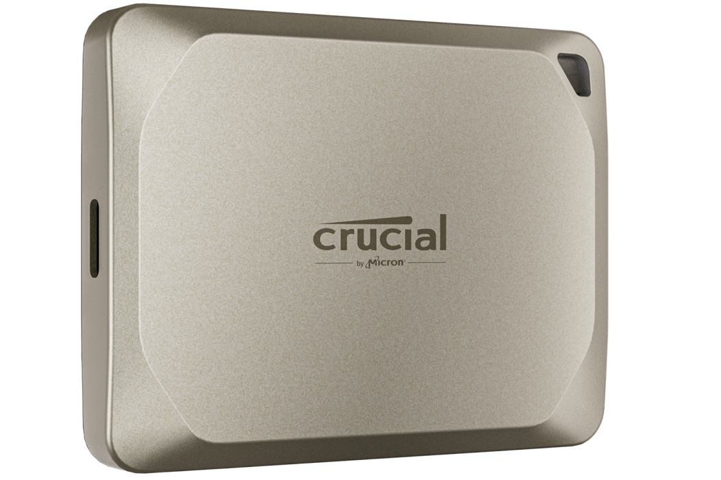 Crucial X9 Pro for Mac - SSD - 1 TB - external (portable) - USB 3.2 Gen 2 (USB-C connector)