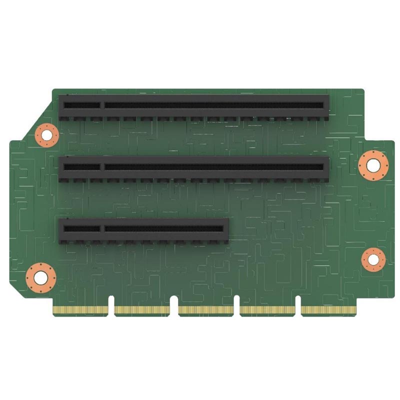 Intel riser card for 2U M50CYP systems Slot 1, 3x PCIe