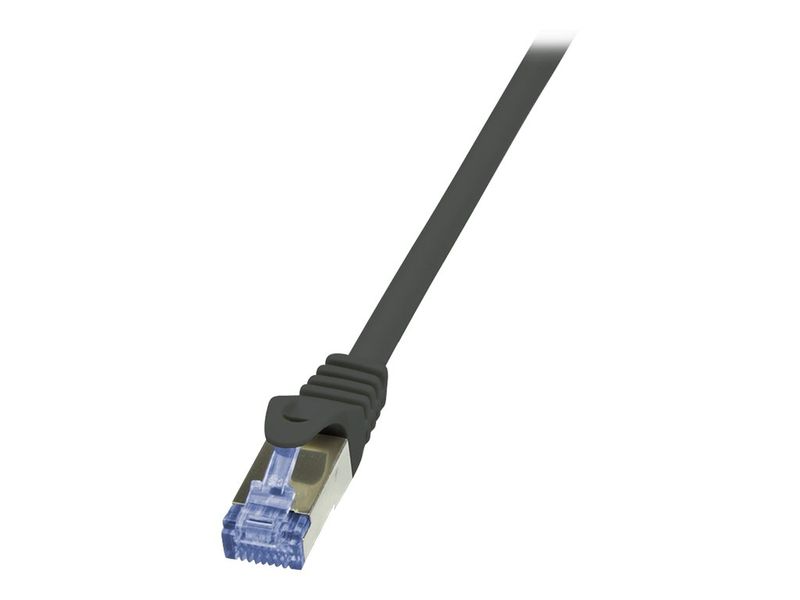 "Patchkabel CAT6a RJ45 S/FTP 7,5m Black LogiLink PrimeLine PIMF LSZH"