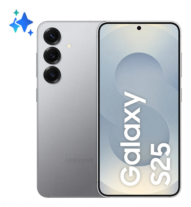 Samsung Galaxy S25 - 5G smartphone - dual-SIM - RAM 12 GB / Internal Memory 128 GB - OLED display - 6.2" - 2340 x 1080 pixels (120 Hz) - 3x rear camer