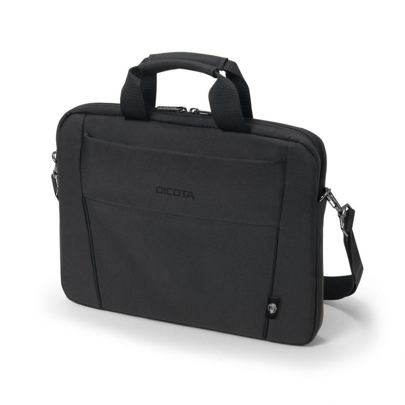 "Dicota Laptop Tasche Slim Eco BASE bis 35,8 cm 14.1"" Schwarz inkl. Schultergurt"