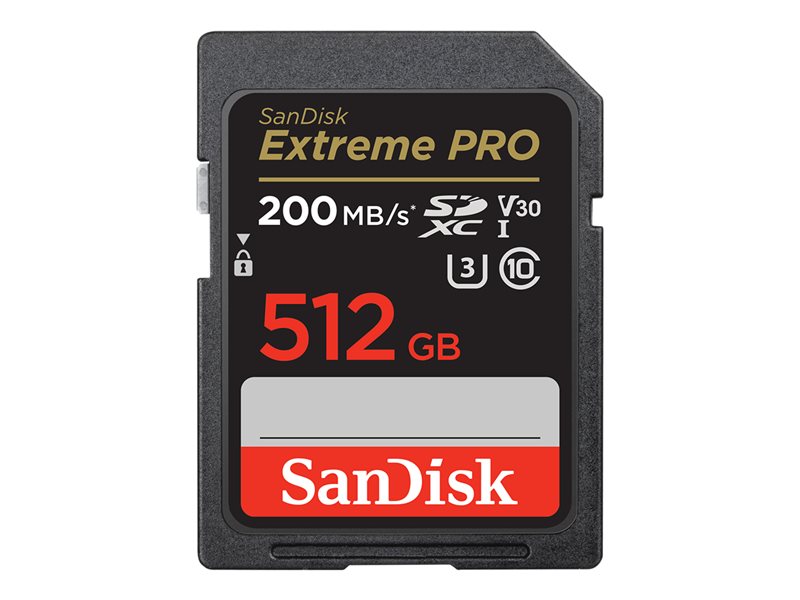 EXTREME PRO 512GB SDXC MEMORY