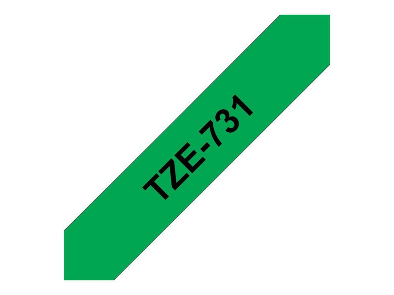 TZE-731 LAMINATED TAPE 12MM 8M