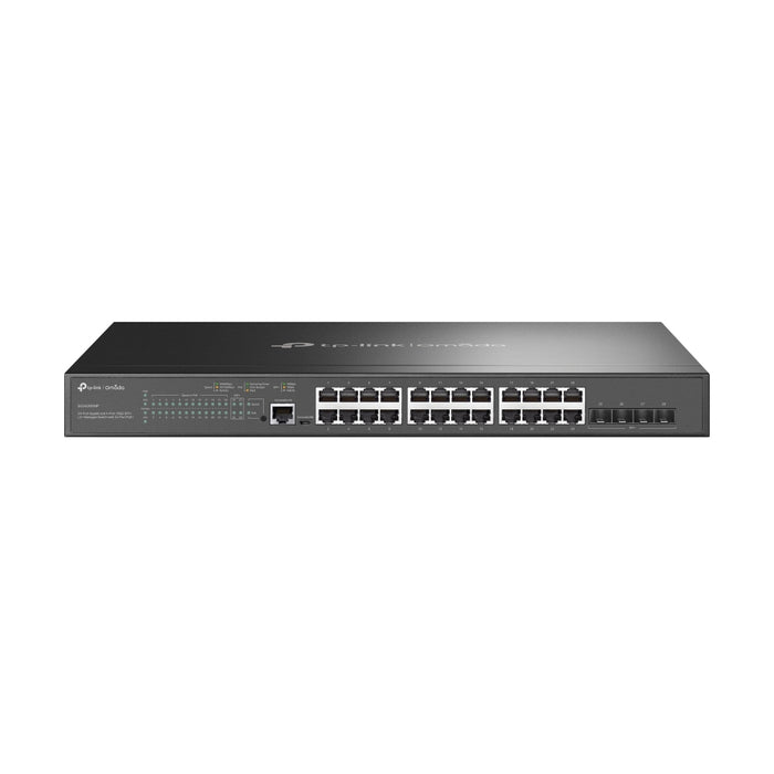 TP-Link JetStream TL-SG3428XMP V3.6 - Switch - L2+ - Managed - 24 x 10/100/1000 (PoE+) + 4 x 10 Gigabit SFP+ - rack-mountable - PoE+ (384 W)