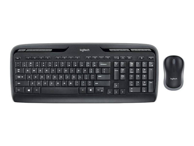 Logitech MK330 Wireless Keyboard and Mouse Combo Black - German layout