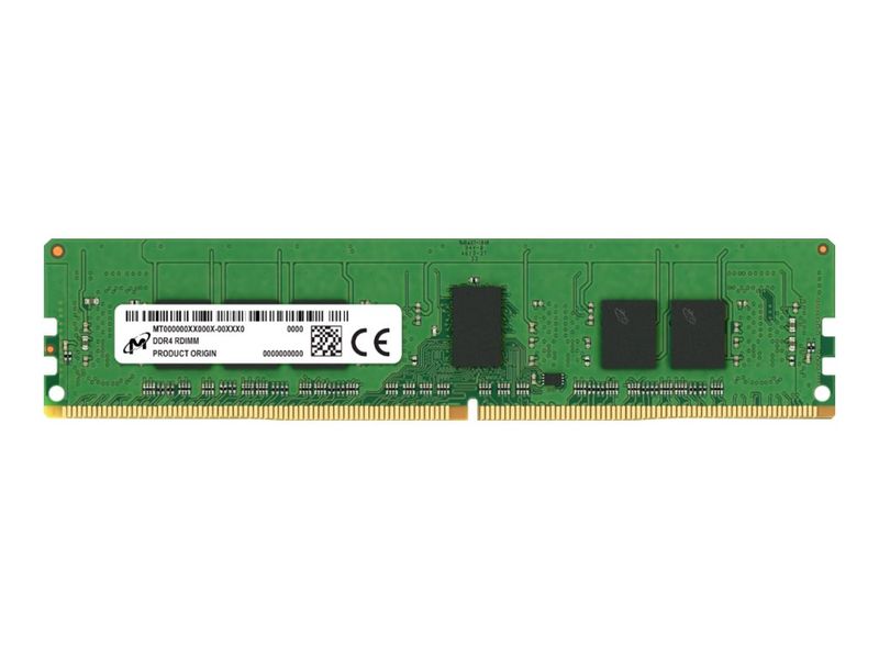 Micron RDIMM DDR4 8GB 1Rx8 3200MHz PC4-25600 MTA9ASF1G72PZ-3G2R
