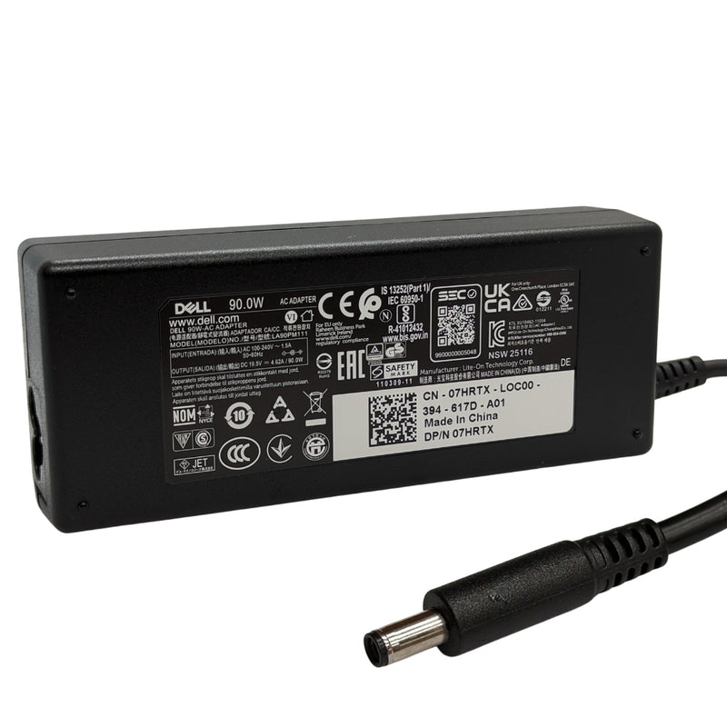 Dell 90W Barrel (7.4 x 5mm) AC Adapter for Latitude E Series with EU Plug