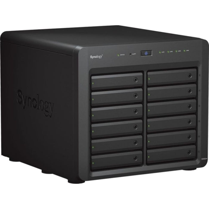 Synology Disk Station DS2422+ - NAS server - 12 bays - SATA 3Gb/s - RAID 0, 1, 5, 6, 10, JBOD - RAM 4 GB - Gigabit Ethernet - iSCSI support