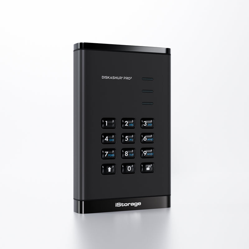 diskAshur PRO3 HDD 256-bit 500GB FIPS 140-3 Level 3