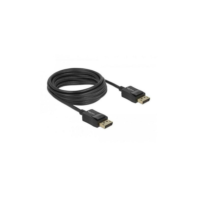 DisplayPort Kabel 10K 60 Hz 54 Gbps Kunststoffgehäuse 2 m