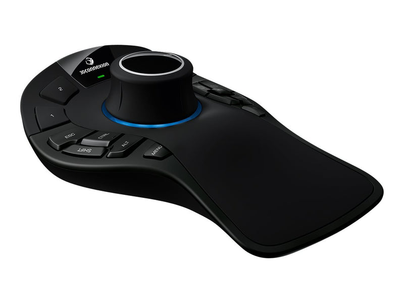 3Dconnexion SpaceMouse Wireless Kit 2 - 3D mouse - ergonomic - 2 buttons - wireless, wired - 2.4 GHz