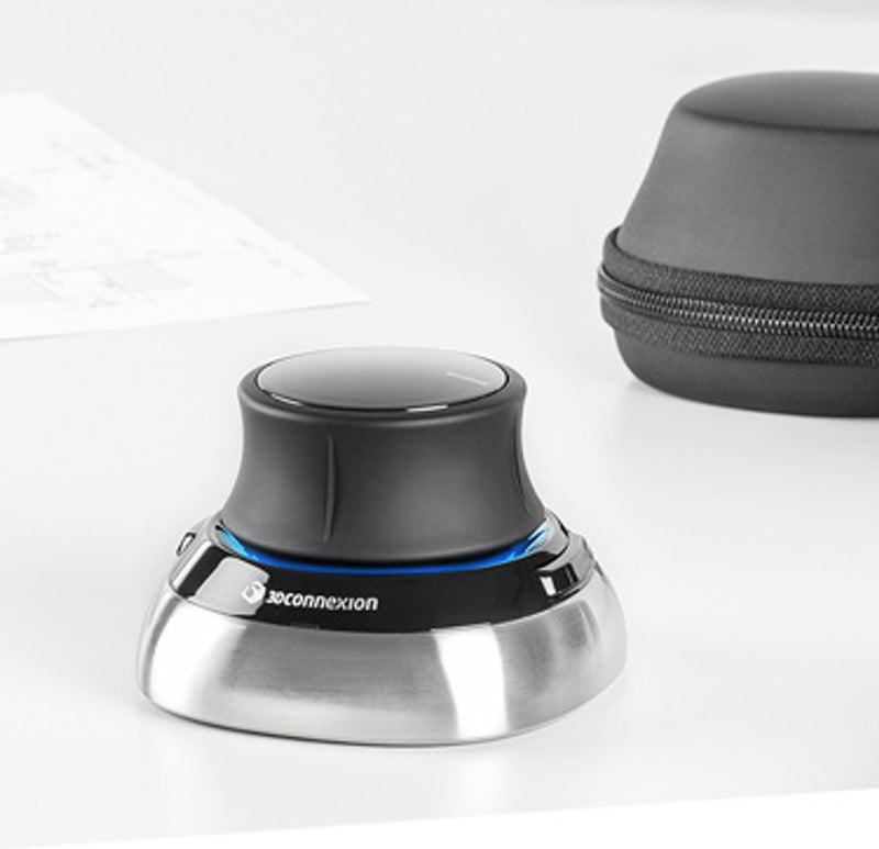 3Dconnexion SpaceMouse Wireless - 3D mouse - 2 buttons - wireless - Bluetooth, 2.4 GHz