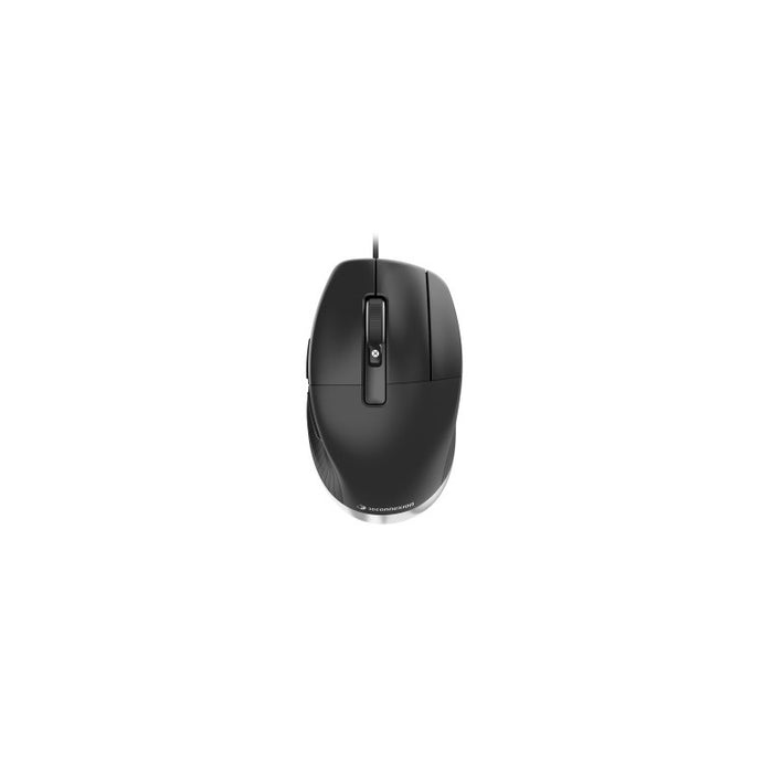 3Dconnexion CadMouse Pro Wireless Left - Mouse - ergonomic - left-handed - 7 buttons - wireless - Bluetooth, 2.4 GHz, USB-C - USB wireless receiver
