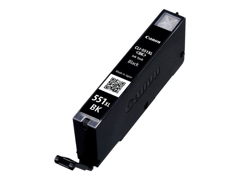 Canon CLI-551 BKXL - 6443B001 - 1 x Black - High Yield - Ink tank - For PIXMA iP8750,iX6850,MG5550,MG5650,MG5655,MG6450,MG6650,MG7150,MG7550,MX725,MX9