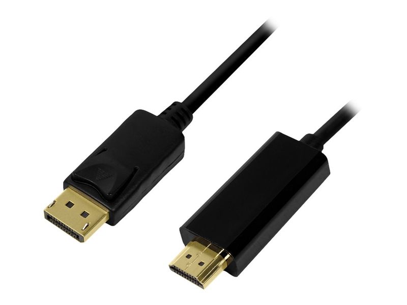 Logilink DisplayPort-Kabel DP 1.2 zu HDMI 1.4 3m black