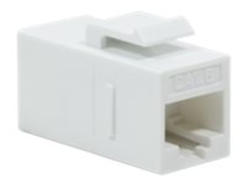 Keystone Verbinder Cat.6 UTP, 2xRJ45, white LogiLink