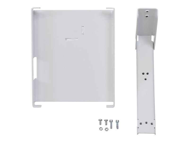 Ergotron - Mounting component (shelf, bracket) - for printer - medical - white - cart mountable - for P/N: SV41-6320-0, SV43-11A0-0-KIT1, SV43-11A0-0-