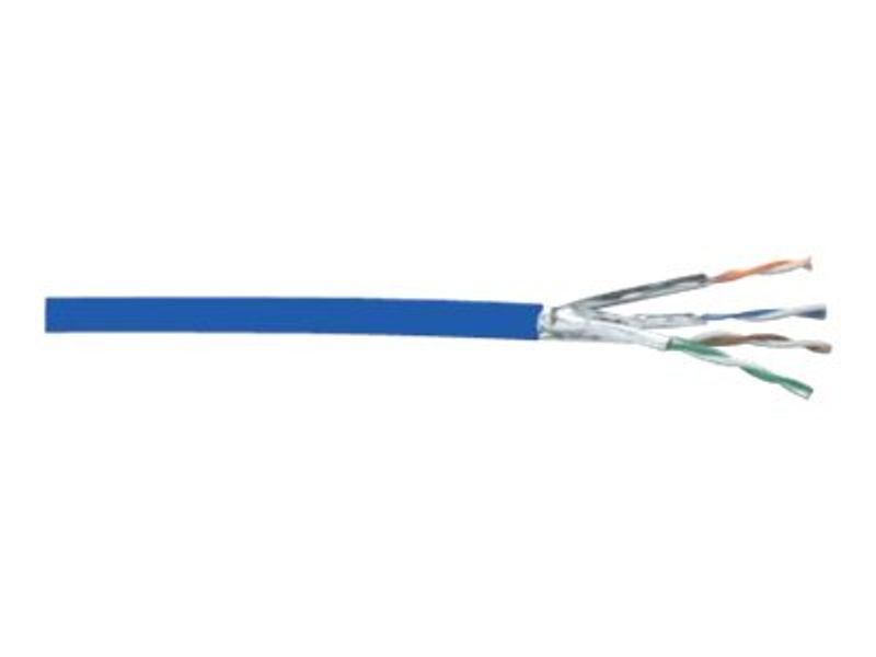 DIGITUS Instal-kab Cat6a U/FTP tw.Pair 305m blau