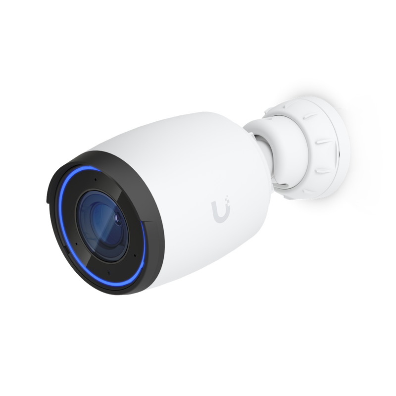 Ubiquiti UVC-AI-Pro-White Industrial 4K camera with optical zoom and AI features, White color